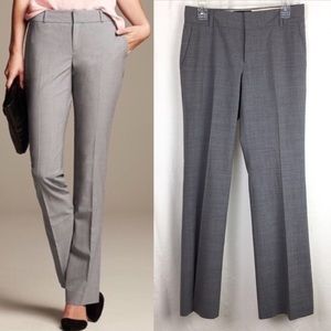 Banana Republic gray Trouser No. 215 modern fit